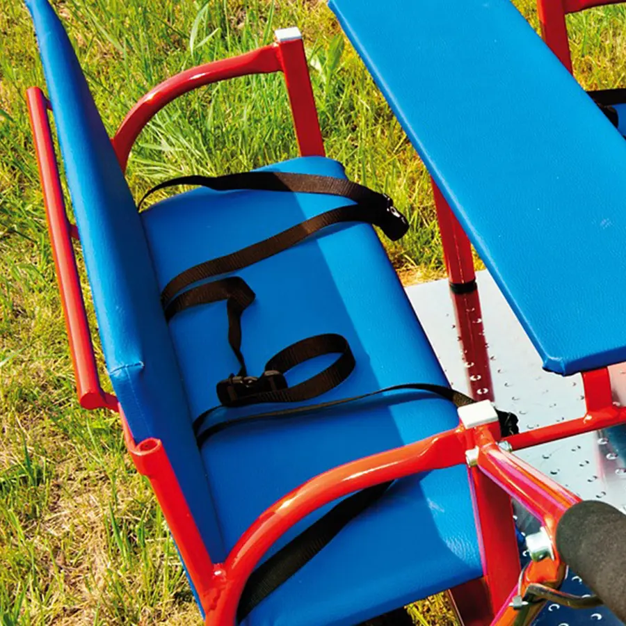 Turvogn med tak Barnebuss for 6 barn 