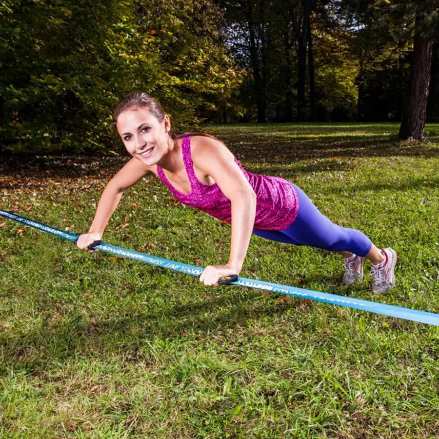 Gibbon® Slack Rack Fitness Edition Komplett med Fitness Slackline 