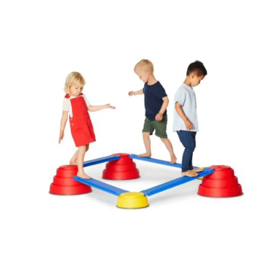 Gonge Build N' Balance | Balanseplanker Balansetrening og lek | 3 stk 