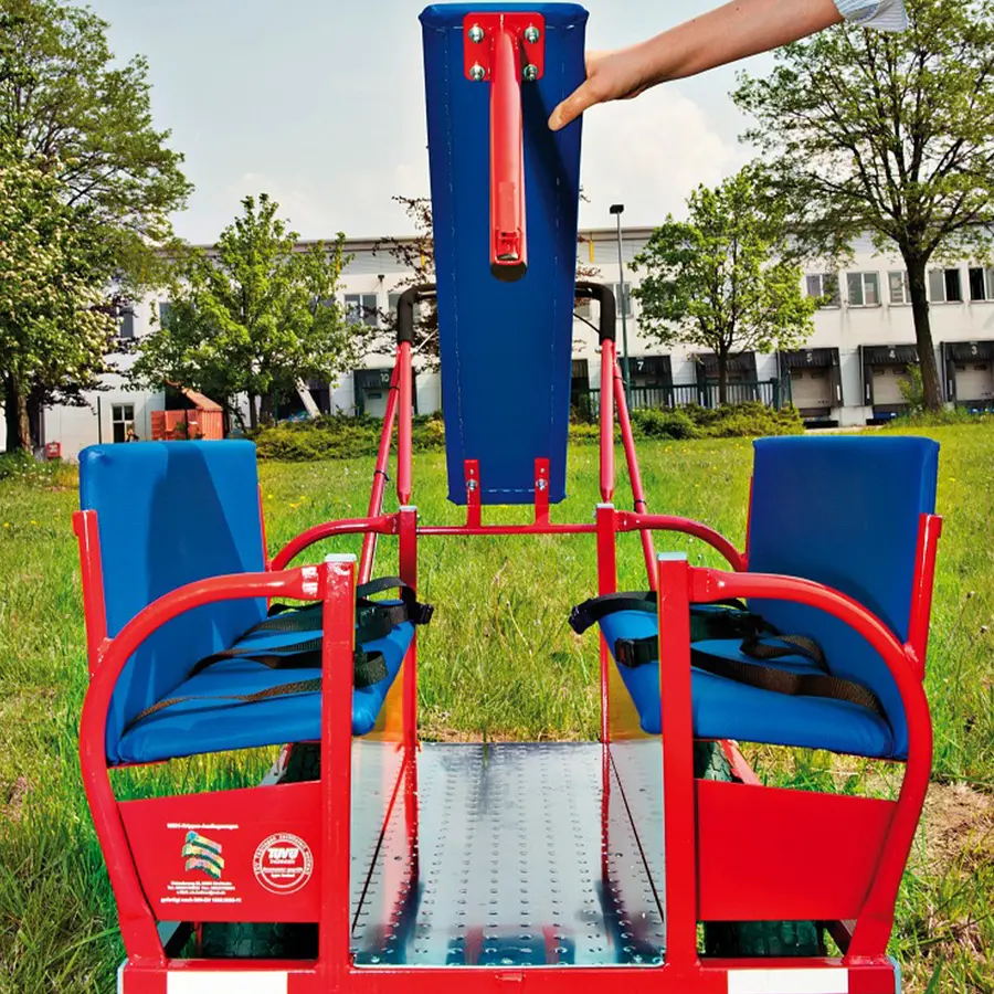 Turvogn uten tak Barnebuss for 6 barn 