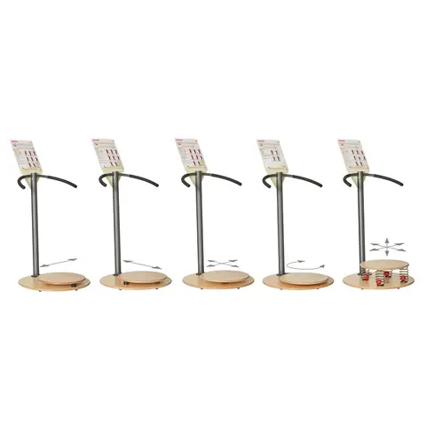 Pedalo Stasjonstrening 5S 5 ulike apparater