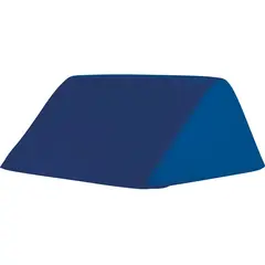 Polyskum kilepute kneunderlag Bl&#229; 45 x 42 x 20 cm - uten hard kjerne