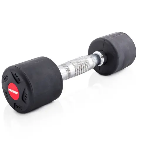 Manual Sport-Thieme Gummiert 3 kg 1 stk. dumbbell