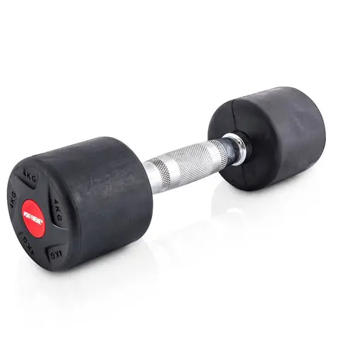 Manual Sport-Thieme Gummiert 4 kg 1 stk. dumbbell