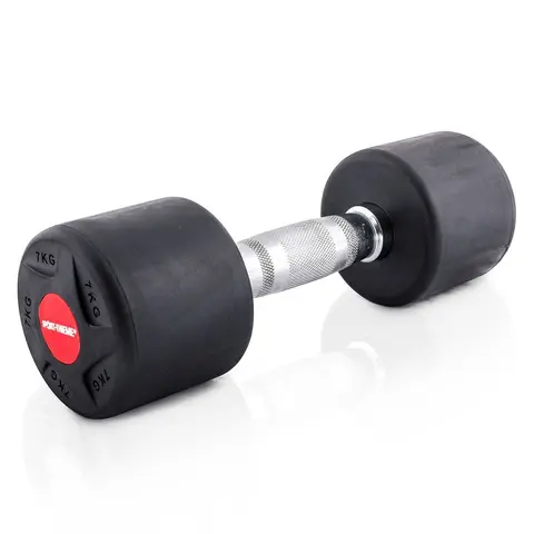 Manual Sport-Thieme Gummiert 7 kg 1 stk. dumbbell
