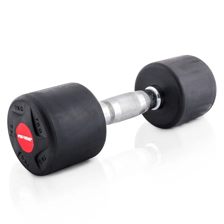 Manual Sport-Thieme Gummiert 7 kg 1 stk. dumbbell 