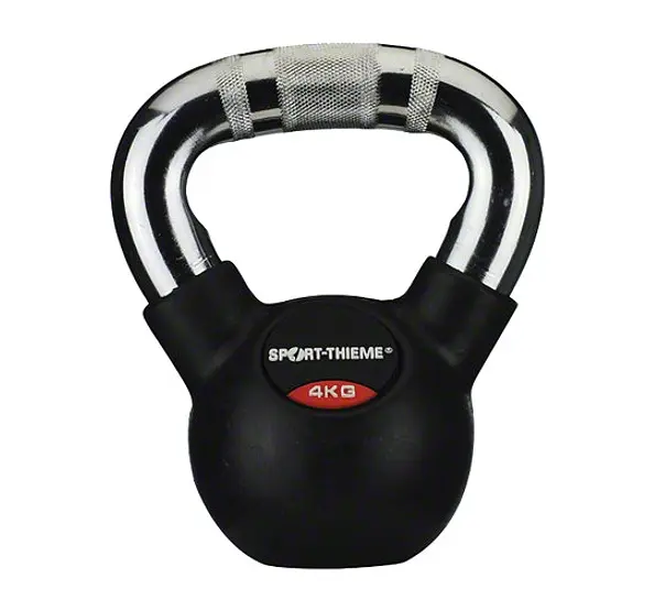 Kettlebell Gummiert Riflet Grep 4 kg 1 stk | 4 kg 