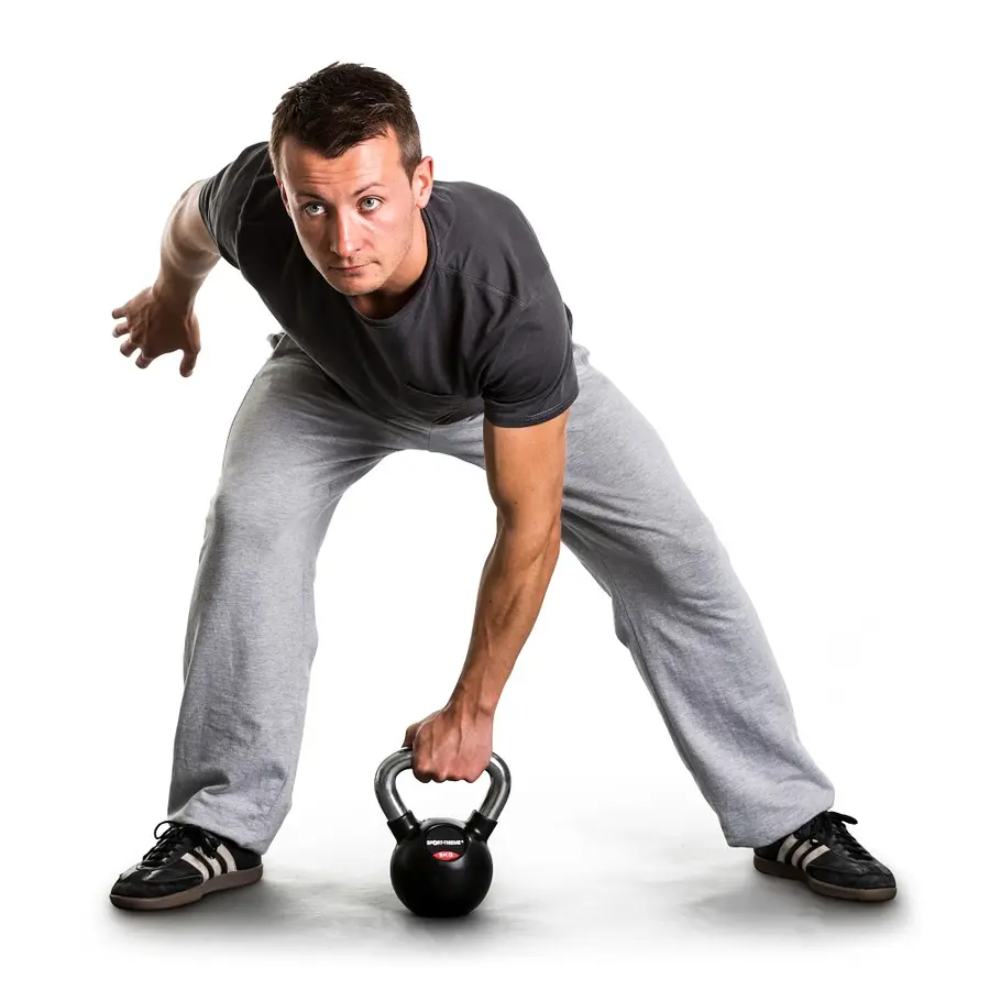 Kettlebell Gummiert Riflet Grep 4 kg 1 stk | 4 kg 