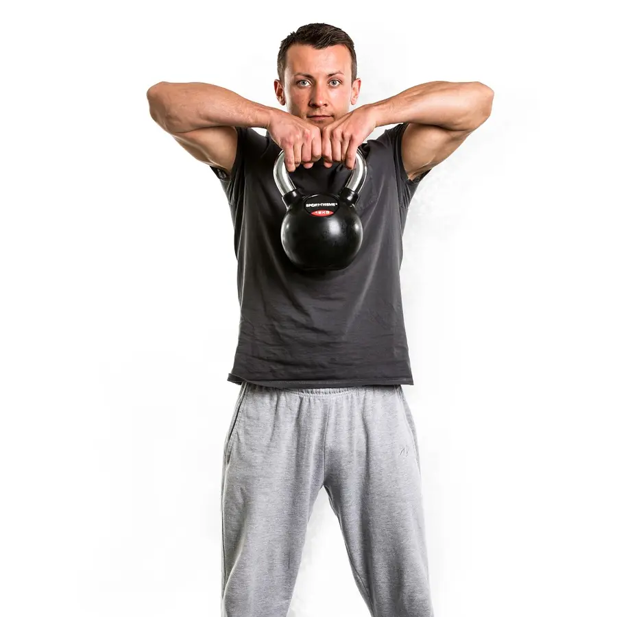 Kettlebell Gummiert Riflet Grep 4 kg 1 stk | 4 kg 