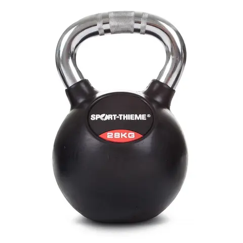 Kettlebell Gummiert Riflet Grep 28 kg 1 stk | 28 kg