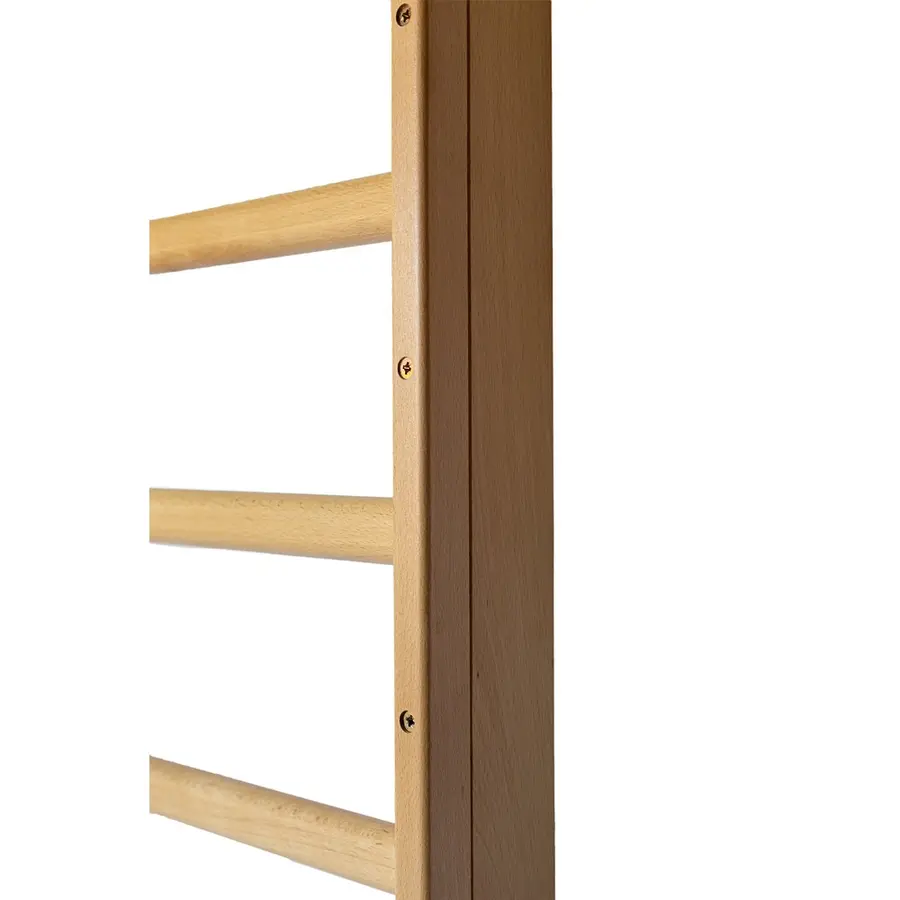 Klubben Premium Ribbevegg 265 x 300 cm 4 seksjoner | Avstand 15,5 cm | Bøk 