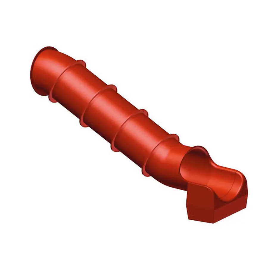 Rutsjebane | Tunnelsklie Rød Plattformhøyde 150 cm | Lengde 224 cm 