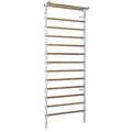 Ribbevegg Ferrox 240x90 cm 1 seksjon | Pulverlakkert st&#229;l og b&#248;k