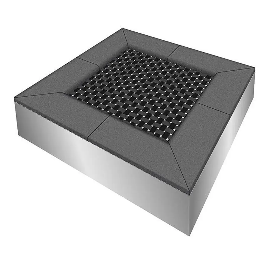 Nedfelt trampoline Playground Mini Firkantet | Til offentlige lekeplasser 