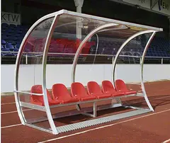 Trener- og innbytterbenk Ekslusiv Seter for 5 personer