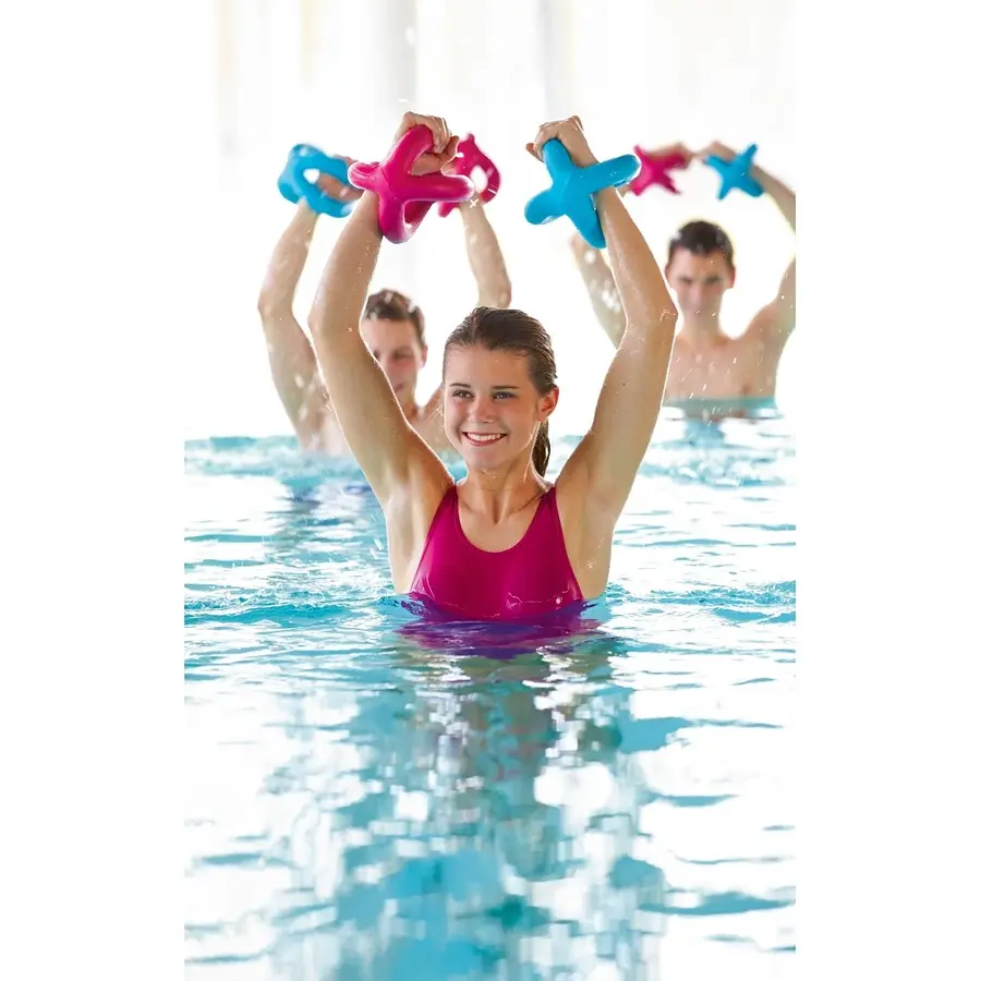 Aqua Fitness BeTomic | Rosa Treningsredskap for vanngymnastikk 