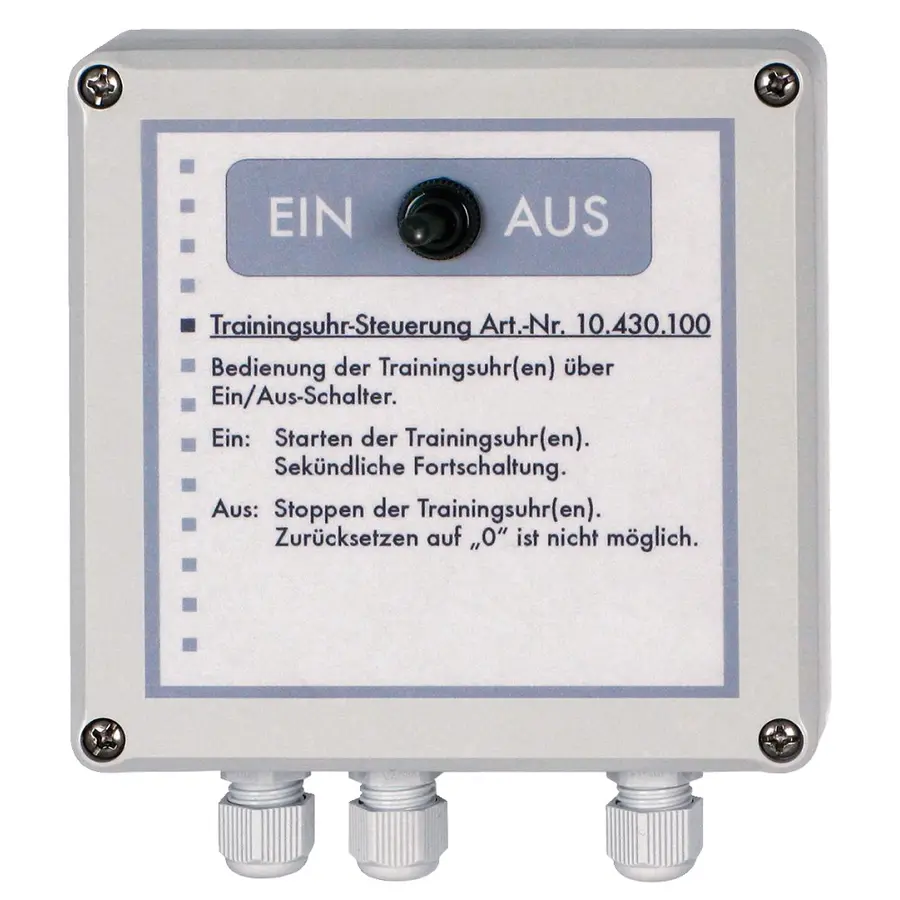 Banetreningsur 4 viser Paceklokke batteridrevet 1,5 V 
