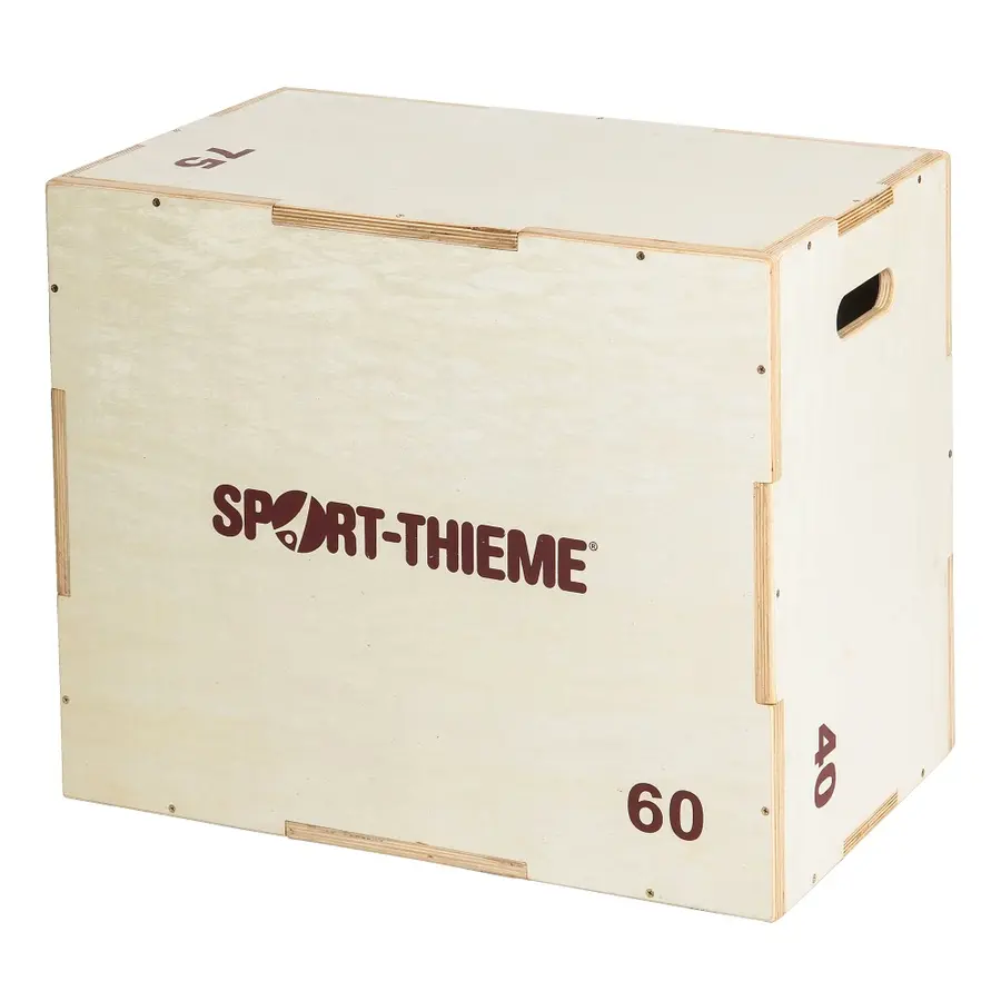 Plyo Box Sport-Thieme Tre 75x40x60 cm | Spenst trening 