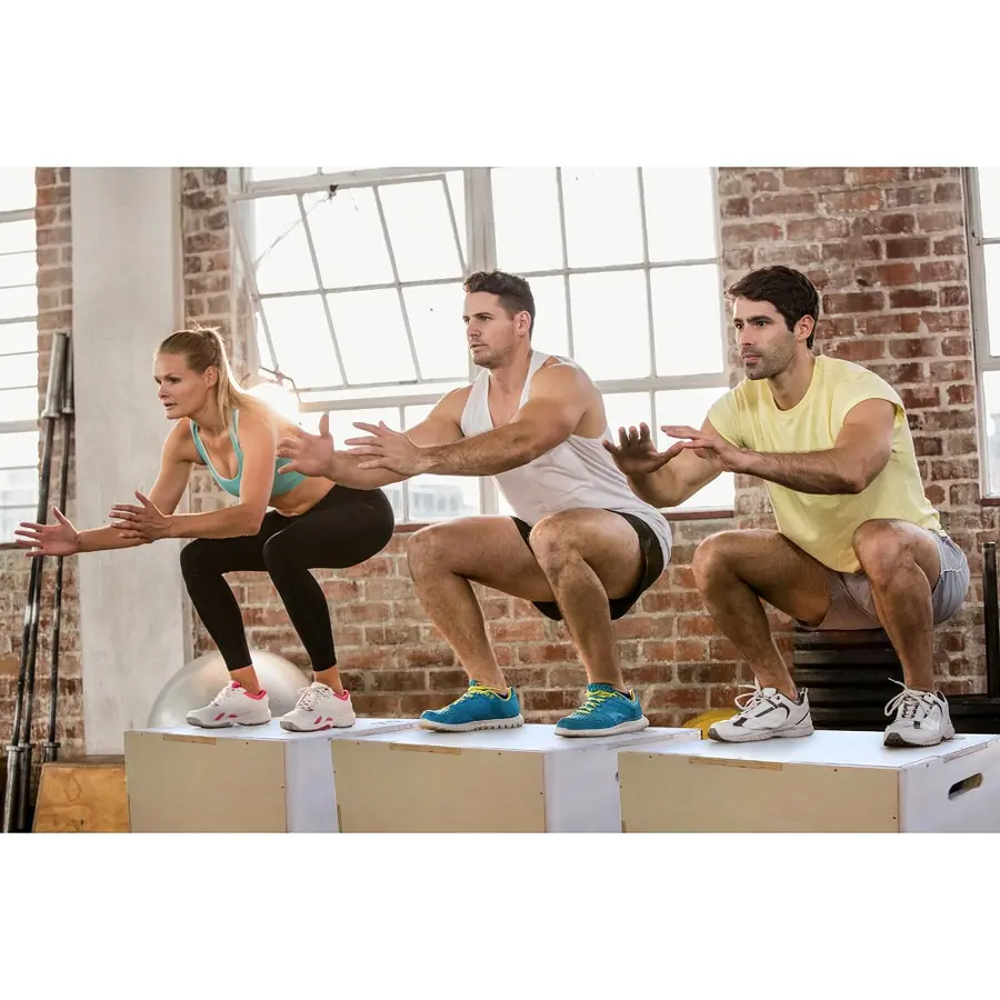 Plyo Box Sport-Thieme Tre 75x40x60 cm | Spenst trening 