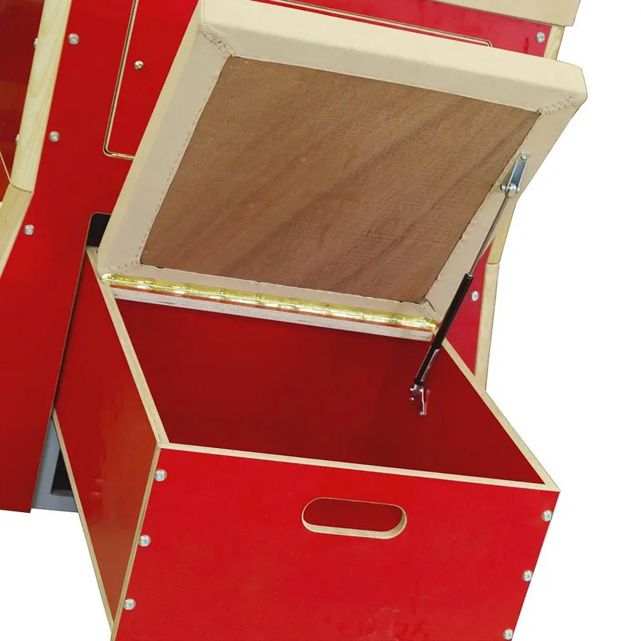 Multibox Just for Kids Med stige og uttrekkbart trinn 