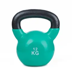 Kettlebell Vinyl 12 kg 1 stk | 12 kg | Grønn