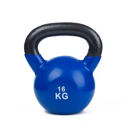 Kettlebell Vinyl 16 kg 1 stk | 16 kg | Bl&#229;