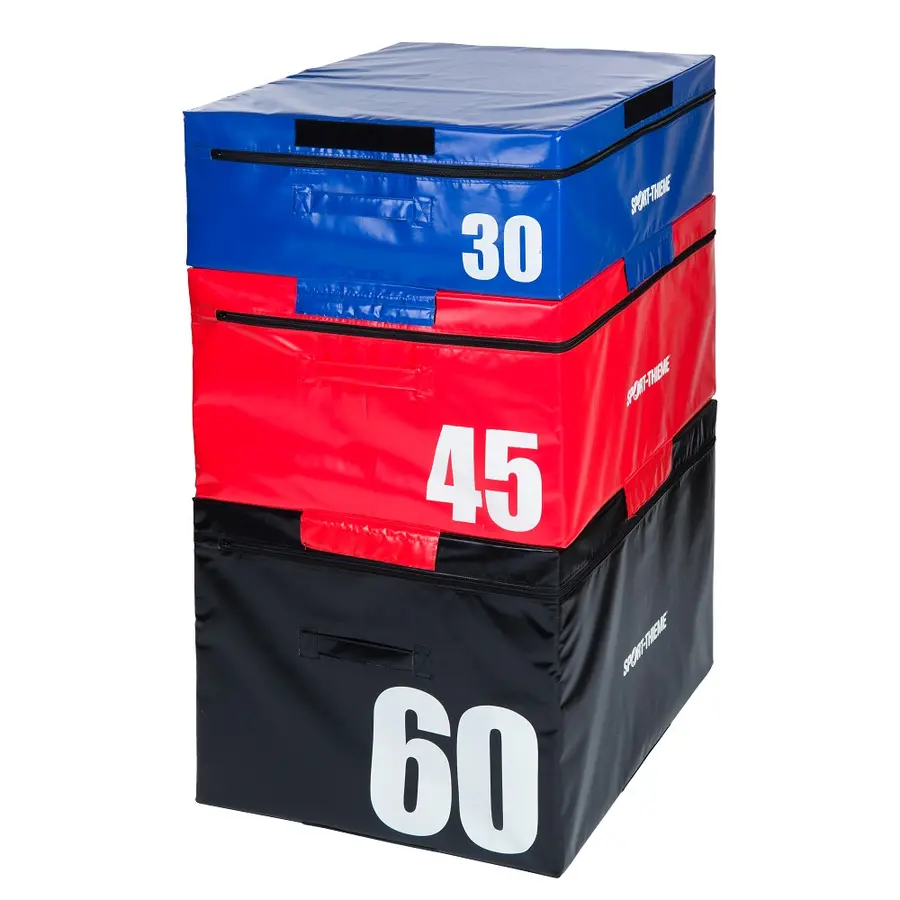 Plyo Box Soft - blå 91x76x30 cm 