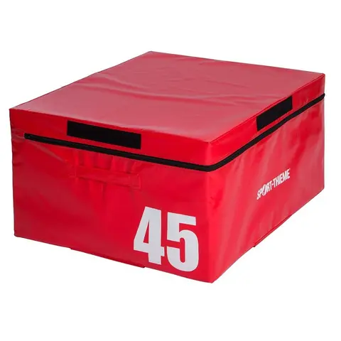 Plyo Box Soft - rød 91x76x45 cm