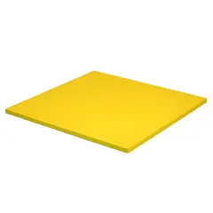 Judomatte til barn 100x100x3 cm Superlett matte |  Gul