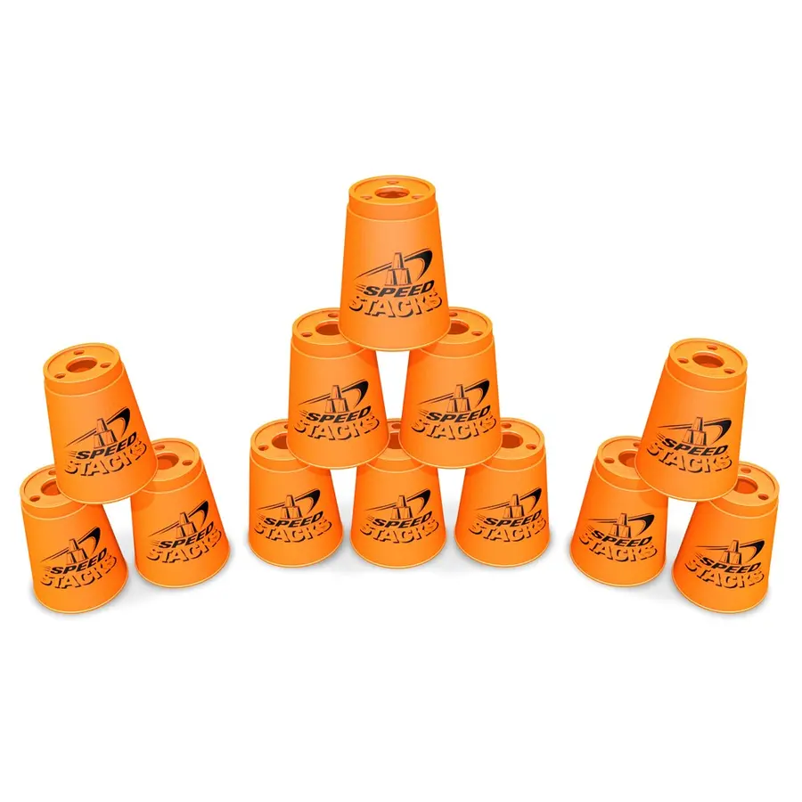 Tilbehør Speed Stacks Kopper 12 stykk | Neon oransje 