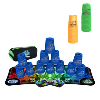 Speed Stacks Komplett Sett 12 kopper | Matte | Timer | Bag