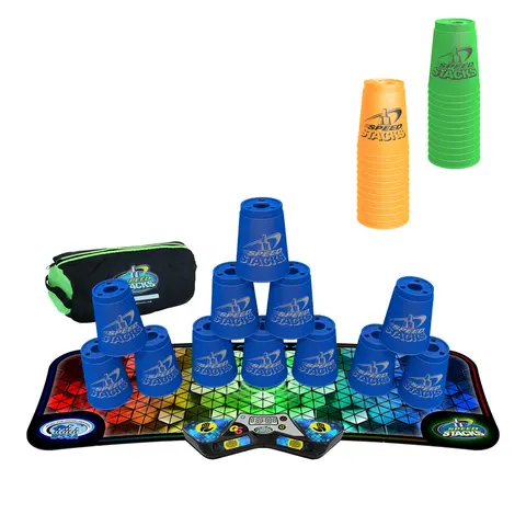 Speed Stacks Komplett Sett 12 kopper | Matte | Timer | Bag