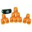Speed Stacks Kopper med oppbevaringsbag Oransje | 12 kopper 