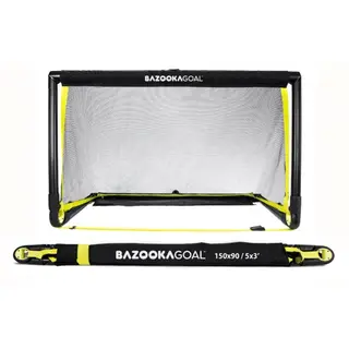 BazookaGoal XL - Sammenleggbart minim&#229;l 3v3 Fotballm&#229;l - 150cm x 90cm