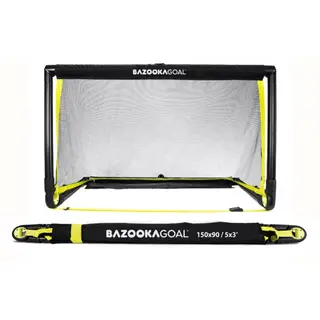 BazookaGoal XL - Sammenleggbart minim&#229;l 3v3 Fotballm&#229;l - 150x90 cm