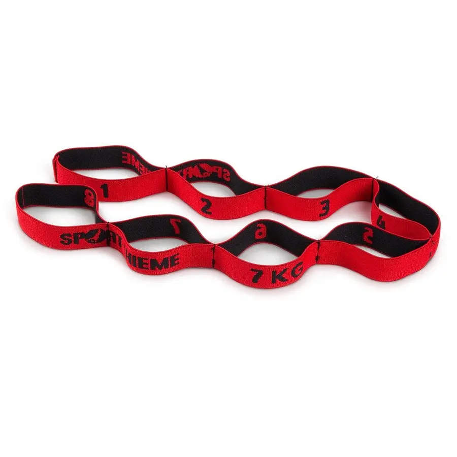 Treningsstrikk Elastiband Loop 7 kg | Rød 