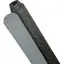 Gulvbelegg Everroll 6 mm svart/grå 10 x 1,25 m (12,5 kvm) 