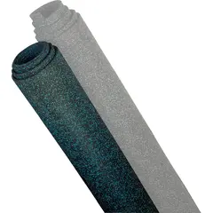 Gulvbelegg Everroll 6 mm svart/bl&#229; 10 x 1,25 m (12,5 kvm)