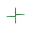 Stoppnett 3 mm | masker 120 mm | Grønn Ballfangernett etter spesielle mål