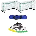 Innebandysett Fiber 95 cm med m&#229;l 12 klubber | 6 baller | 2 m&#229;l | 1 bag