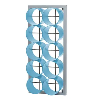 Håndklehylle 10 rom Oppbevaringshylle for garderobe