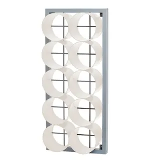 H&#229;ndklehylle 10 rom | Hvit Oppbevaringshylle for garderobe