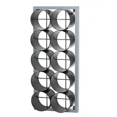 Håndklehylle 10 rom Oppbevaringshylle for garderobe