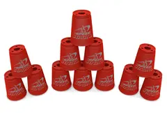 Tilbeh&#248;r Speed Stacks Kopper 12 stykk | Really Red