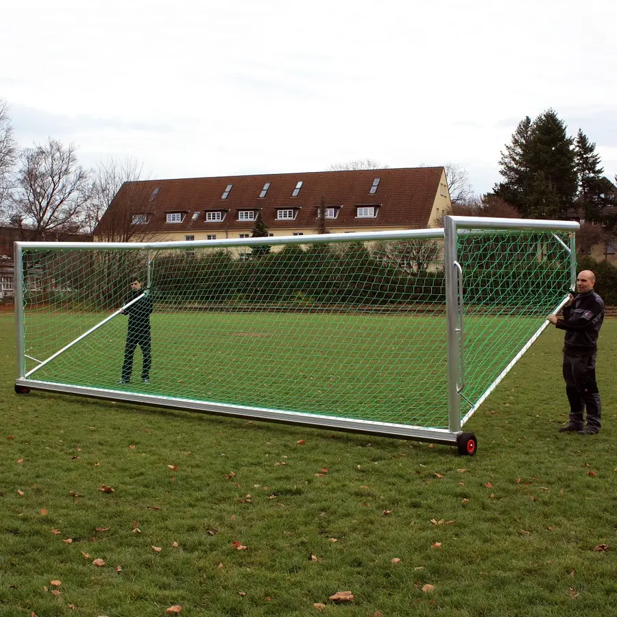Fotballmål 7,32x2,44 m Safety 11'er mål | Med hjul 