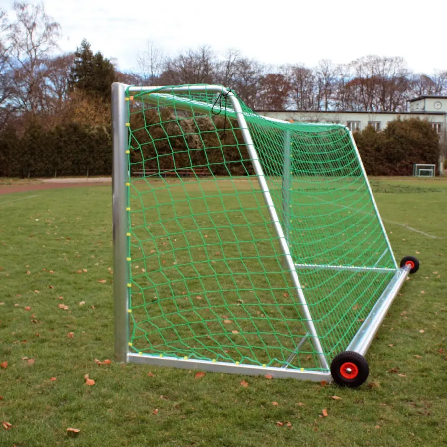 Fotballmål 5x2 m Safety 7'er mål | mål med hjul 