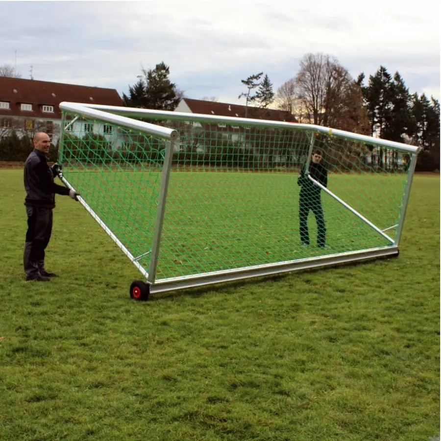 Fotballmål 5x2 m Safety 7'er mål | mål med hjul 