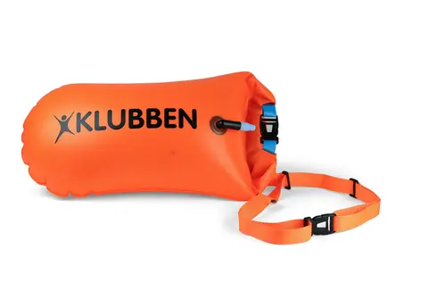 Klubben Safety Buoy Oppbl&#229;sbar b&#248;ye | Open water | Oransje