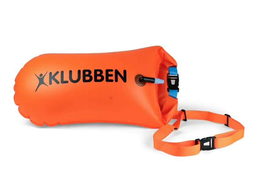 Klubben Safety Buoy Oppblåsbar bøye | Open water | Oransje 