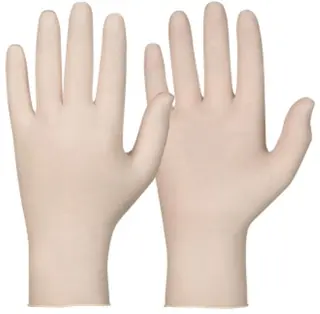 Engangshansker Latex - pudderfri M | 100 stk